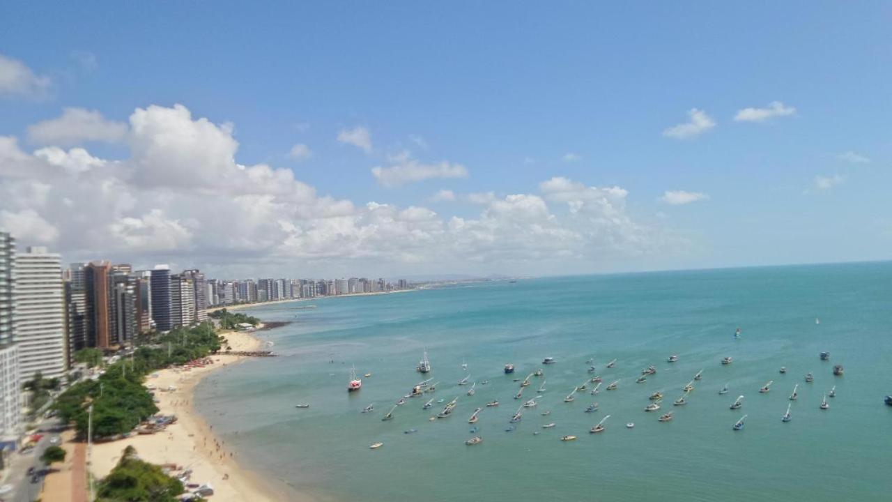 Flat Iate Plaza Na Beira Mar Com Vista Mar Apartment Fortaleza  Exterior photo